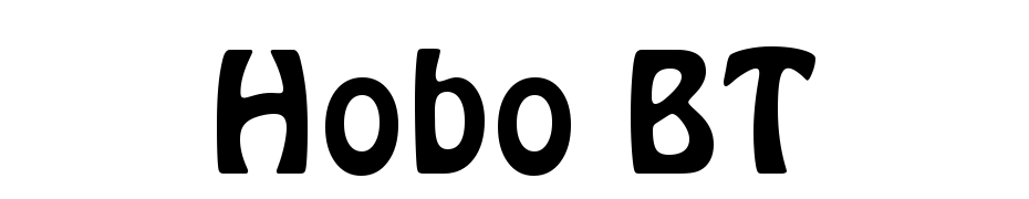Hobo BT Font Download Free